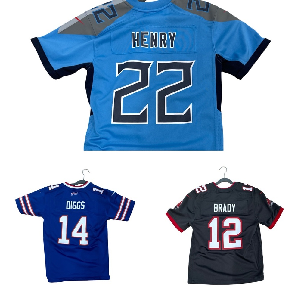 Youth Medium Football Jerseys - Henry Diggs Brady
